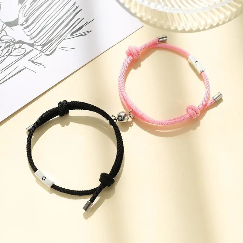 Magnetic Couple Bracelet