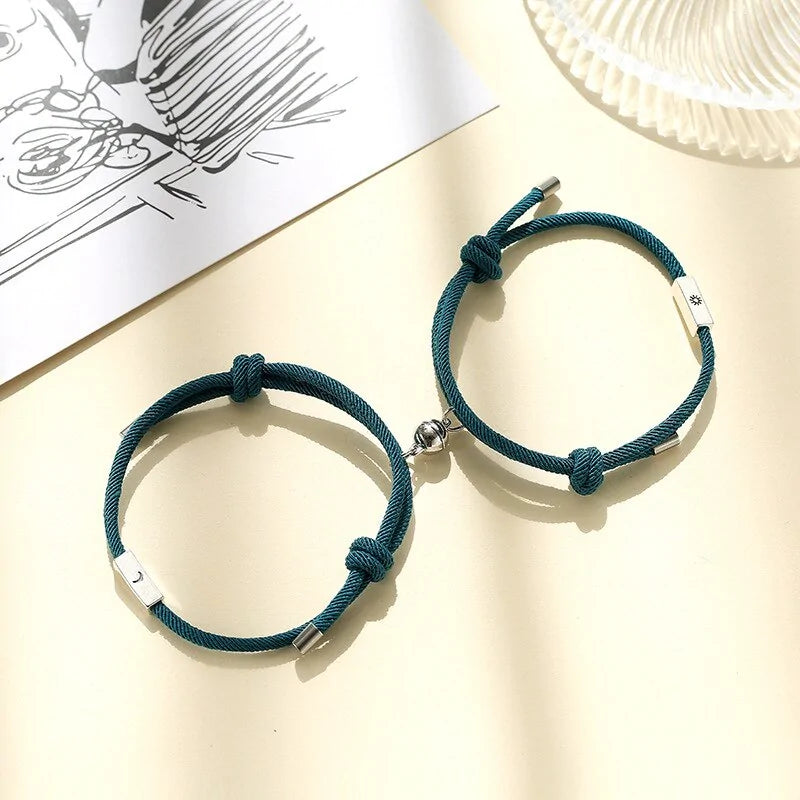 Magnetic Couple Bracelet